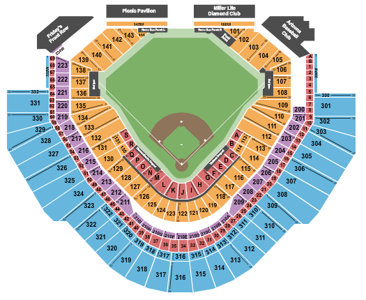 Chase Field D-backs Seating Chart